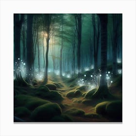 Fairy Forest 5 Canvas Print