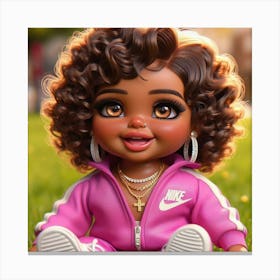 Nike Doll 6 Canvas Print