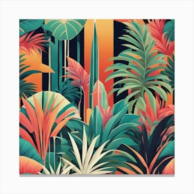 Tropical Jungle 2 Canvas Print