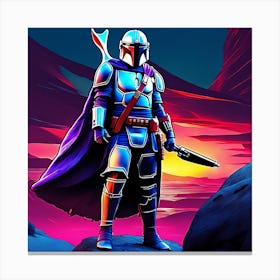 Star Wars - Boba Fett Canvas Print