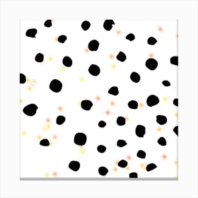 Polka Dots Canvas Print