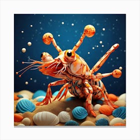 3d Art Canvas Print