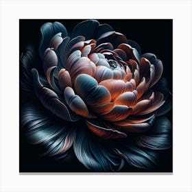 Fractal Flower 1 Canvas Print