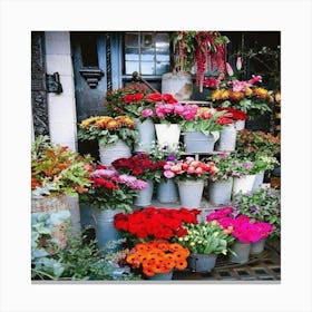 Flower Shop Canvas Print