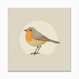 Robin 35 Canvas Print