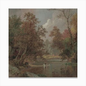 River Scene Canvas Print