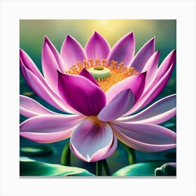 Lotus Flower 32 Canvas Print