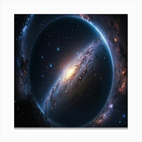 Galaxy In Space 1 Canvas Print