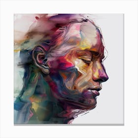 Portrait Of A Man 5 Canvas Print