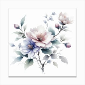 Flower of Ikebana Canvas Print