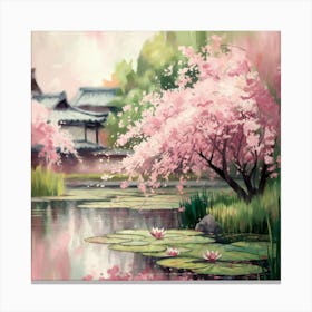 Japanese Cherry 1 Canvas Print