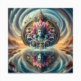 Goddess Of Water Canvas Print