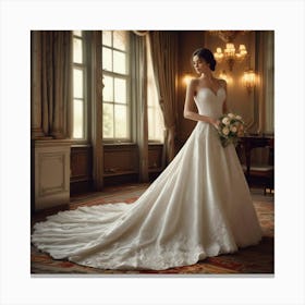 Wedding Dress 4 Canvas Print