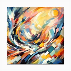 Abstract Abstract Painting Canvas Print