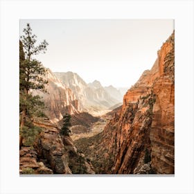 Zion Scenery Canvas Print