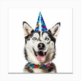 Birthday Dog 5 Canvas Print