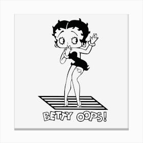 Betty Boop 2 Canvas Print