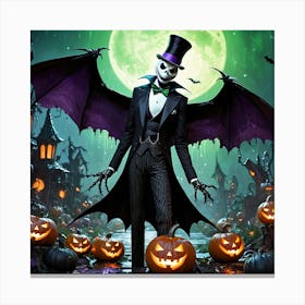 Nightmare Before Halloween 6 Canvas Print