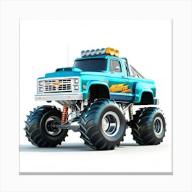 Monster Truck 4 Canvas Print