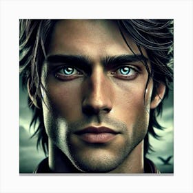 Rurik Ashheart Closeup Portrait Canvas Print