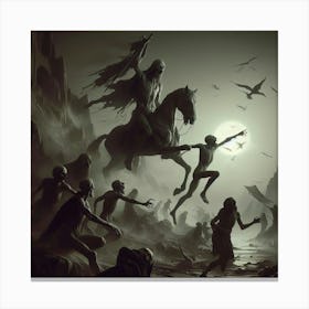 Dark Fantasy Art Canvas Print