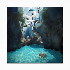 Santorini 1 Canvas Print