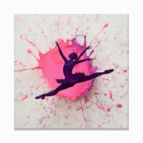 Ballerina Painting Canvas Print