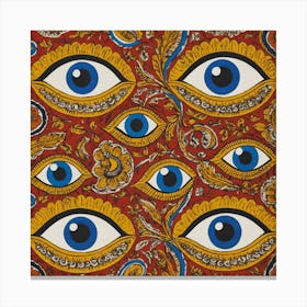 Eye Of The Gods Canvas Print