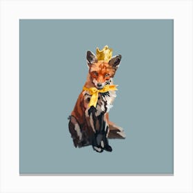 Royal Fox Canvas Print