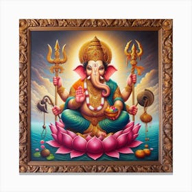 Ganesha 41 Canvas Print