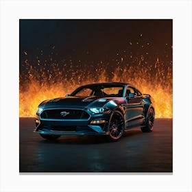 Ford Mustang Gt 1 Canvas Print