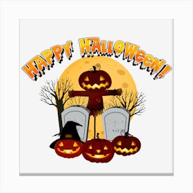 Happy Halloween Canvas Print