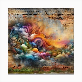 Street Art 2 Canvas Print