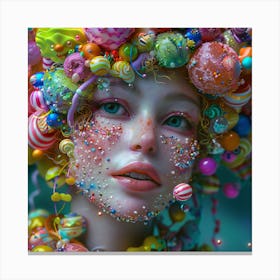 Candy Girl Canvas Print