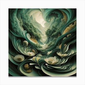 Heart Of The Forest Canvas Print