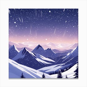 Winter Landscape 33 Canvas Print