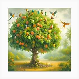 A Beautiful Mango Tree Canvas Print