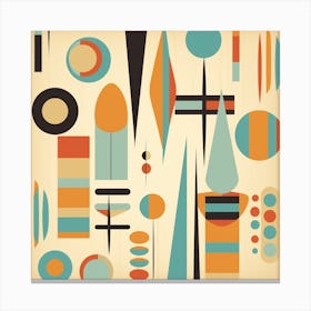 Abstract Geometric Pattern 28 Canvas Print