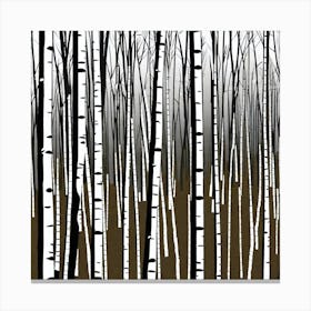 Birch Forest 34 Canvas Print