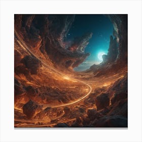 Journey Into The Unknown Canvas Print
