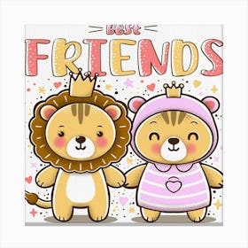 Best Friends Canvas Print