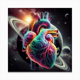 Heart Of Nasa 3 Canvas Print