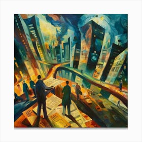 Cityscape Canvas Print