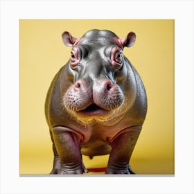 Hippo Canvas Print