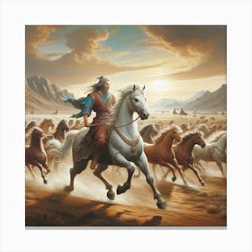 King Of Kings 15 Canvas Print