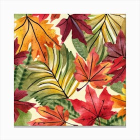 Autumn Leaves Canvas Print