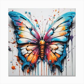 Colorful Butterfly 1 Canvas Print