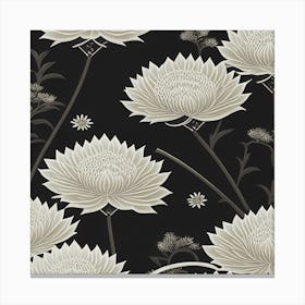 Chrysanthemums Canvas Print