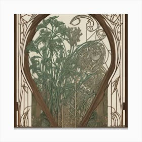 Flora & Fauna 1 Canvas Print