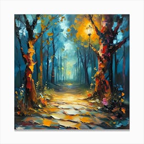 Forest Path 2 Canvas Print